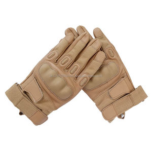 Guantes tácticos de caza resistentes al corte de dedo completo, logo personalizado de brushsports, color negro, venta al por mayor, 2022 - Product Image 4