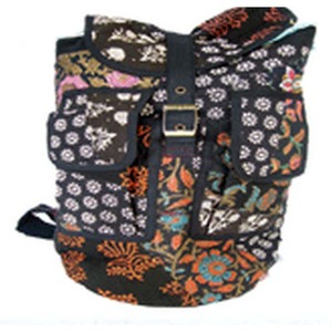 Mochila para Portátil Lowellcraft, Diseño Moderno y Suave, Gran Capacidad, Patrón Geométrico, Tela de Algodón, Respaldo con Curva Fisiológica - Product Image 1