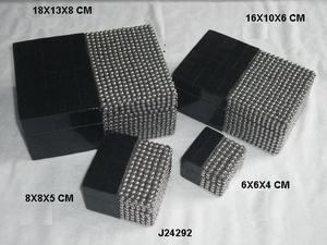 กล่องไม้ทำด้วยมือแบบฝังแตรและทำจากเหล็กทรงกลมโมเสคพร้อมกล่องเครื่องประดับทุกขนาดของขวัญที่ดีที่สุดสำหรับผู้หญิงและเด็กผู้หญิง - Product Image 4