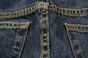 Oferta Especial Jeans de Talla Grande para Hombre Casuales de Pierna Recta Ligeros y Elásticos con Rotos y Desgastes Tela Vaquera Desteñida con Estampado de Moda Diseño Monkey - Product Image 6