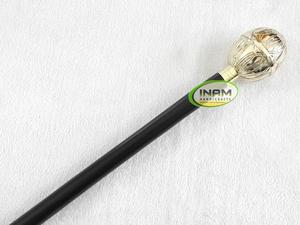 Bastón plegable de madera para caminar, bastón de Estilo vintage tallado a mano de la mejor calidad con mango de perilla de diseño - Product Image 3