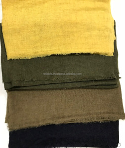 Écharpe châle en cachemire pur mélangé personnalisée pour femme, épaisseur moyenne, dernier design de la saison d'automne, service de logo, taille et couleur personnalisées - Product Image 3