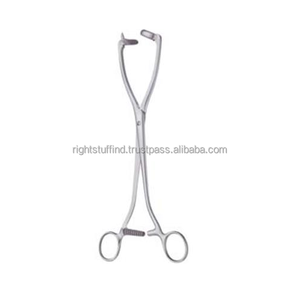 Pince élévatrice utérine Collin mâchoire pivotante instrument d'outils médicaux chirurgicaux de haute qualité - Product Image 1