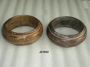 Bracelet indien en bois fini Antique, bijoux, artisanat en bois, finition en vogue - Product Image 3