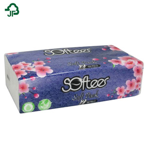 Özel <span class=keywords><strong>Logo</strong></span> renkli ambalaj saf odun hamuru yumuşak paketi peçete - Product Image 4