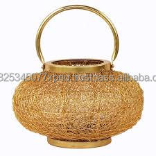 โคมไฟแก้ว & โลหะสำหรับเทียน - Product Image 6
