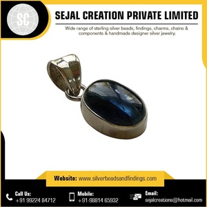 925 Sterling Silver <b>Crystal</b> <b>Pendant</b> With Gemstone Elegant <b>Pendants</b> & Charms - Product Image 3
