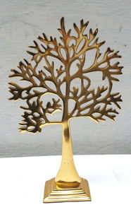 Escultura de árbol, árbol de METAL, decoración de pared, acentos decorativos artesanales, precio al por mayor - Product Image 4