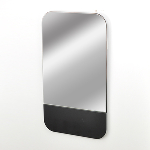 Miroir d'étagère suspendu mural, design rectangulaire - Product Image 6