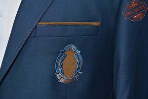 Nueva moda traje de boda Último diseño al por mayor barato más vendido logotipo personalizado hecho traje elegante chaqueta para los hombres - Product Image 6