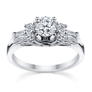 Anillo de compromiso y Bodas de diamantes naturales de EE. UU. - Product Image 2