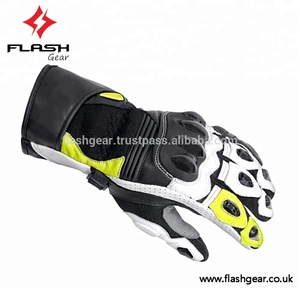 Gants d'été personnalisables en cuir nappa pour hommes Gants imperméables de motocycliste avec perforations et respirabilité - Product Image 6