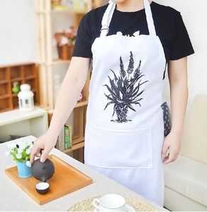 Delantal de jardinería para niños con estampado de logotipo personalizado, delantal de herramienta de cintura de algodón sin mangas, delantal de herramienta de cocina - Product Image 5