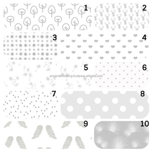 OEM Wholesale Price 100% Cotton Soft Fitted Baby White Crib Sheets - Product Image 1