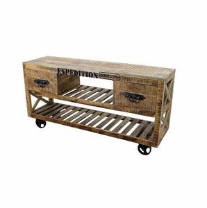 Mesa de centro INDUSTRIAL de madera y METAL, decoración para el hogar, comedor, sala de estar - Product Image 2