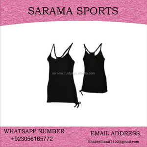 Personnalisé été Cool confortable 95 coton 5 Spandex avec fine qualité/broderie de débardeur/avion de débardeur, - Product Image 3