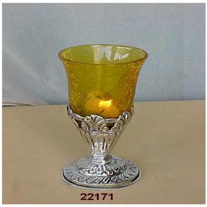 Hôtels de luxe Restaurants Bougeoirs Verre et laiton Photophore - Product Image 2