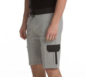Pantalones Cortos Deportivos / Pantalones Cortos de Felpa de Algodón / Pantalones Cortos de Felpa de Rizo - Sólidos, Antiarrugas, Ecológicos, Servicio OEM - Product Image 1
