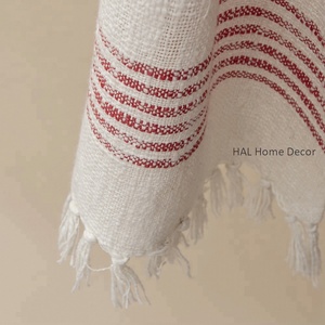 Manta de Picnic al aire libre hecha a mano india, mantas tejidas a mano textiles para el hogar, mantas de algodón al por mayor baratas - Product Image 5