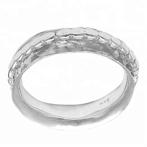 Nueva llegada compromiso boda 925 anillo de plata esterlina con anillo de moda plateado para regalo de boda o fiestas. - Product Image 2