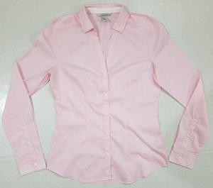 Camisas Formales de Algodón para Mujer, Excedentes de Exportación de Bangladés, Ropa de Verano para Adultos - Product Image 1