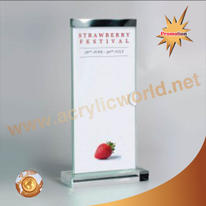 อะคริลิโต๊ะเมนูยืนแสดงเมนูผู้ถือเมนูเข้าสู่ระบบชั้นวาง - Product Image 2