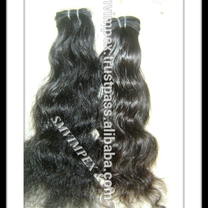 2028 Offre Spéciale de haute qualité 100% indien Remy extension de trame de cheveux humains 18 pouces vierge en vrac tressage cheveux Style naturel - Product Image 2