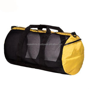 Bolsa de playa de lona de malla de transporte ligera para buceo, natación, deporte, bolsas de entrenamiento, lona para gimnasio, diseño personalizado - Product Image 1