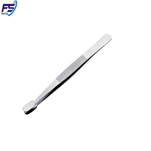 Pinces à cils en acier inoxydable, 1 pièce, accessoires de maquillage, de haute qualité, vente en gros - Product Image 3