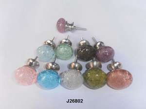 ลูกบิดตู้กระจกเงาพร้อมสกรูนัทสำหรับห้องนอนตู้ห้องครัวและห้องนั่งเล่นลิ้นชักมีให้เลือกทุกสี - Product Image 3