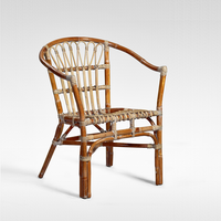 Fauteuil en rotin de haute qualité pour la maison chambre ou l'hôtel pour la terrasse extérieure en osier matériel loisirs fauteuil en rotin