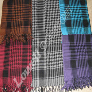 Arafat keffiyeh ตรวจสอบ shemagh ผ้าพันคออาหรับผ้าคลุมไหล่สำหรับฤดูร้อน - Product Image 5