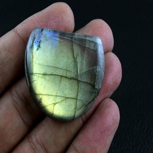 Forma elegante Labradorita natural Cabujón liso Calidad superior Piedra preciosa suelta Genuino Flashy Venta al por mayor - Product Image 2