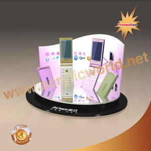 Customized Modern High Quality Acrylic Cell <b>Phone</b> Accessories Display Stand Accessories Display Counter - Product Image 3