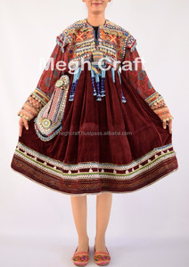 Tradicional Balochi monedas con borlas-Banjara Tribal Kuchi étnicos ropa-afgano hecho a mano Balochi borla - Product Image 2