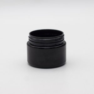 ภาชนะบรรจุครีม50Ml ขวดเครื่องสำอางพลาสติก PET สีดำพร้อมฝาอลูมิเนียม - Product Image 3