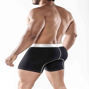 Sous-vêtements en coton personnalisés pour hommes, Boxers classiques, avec votre Logo - Product Image 1