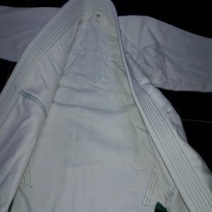 Kimono Bjj de color negro con tejido de perlas, alta calidad, diseño personalizado, jiu jitsu gi - Product Image 4