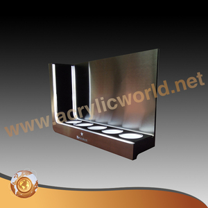 Présentoir à vin en acrylique personnalisé de style attrayant avec comptoir d'affichage à vin à lumière LED - Product Image 1