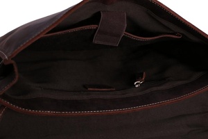 Handcrafted Vintage <b>Men</b> Leather <b>Bag</b> <b>Men</b> Briefcase Laptop <b>Bag</b> Genuine Leather Crazy Horse <b>Satchel</b> Briefcase - Product Image 4