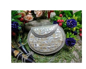 Dames de luxe plissé Mini sac à main femmes sac de soirée avec motif de pierre à la mode bandoulière chaîne pochette pour fête Banquet - Product Image 3