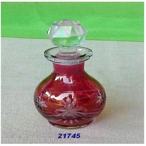 Botella de perfume de lujo en forma redonda, fabricante de la India al por mayor - Product Image 1