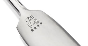 OMI Kit de manucure et pédicure en acier inoxydable durable à une seule extrémité, ligne de produits phares P-06, pousse-cuticules 108 mm de longueur, finition grise - Product Image 2