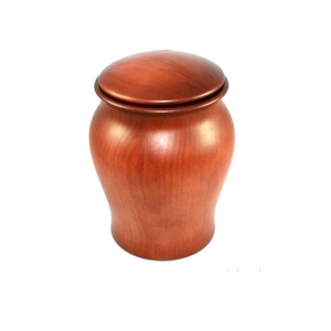 Fournitures funéraires petite urne biodégradable bijoux de crémation cendres souvenir urne en bois mémorial pour animaux de compagnie fait à la main - Product Image 6