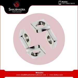 Dutux Personalizable Cartón de madera Latón Tuerca cuadrada DIN Estándar Imperial Hardware Herramientas en varios tamaños - Product Image 4