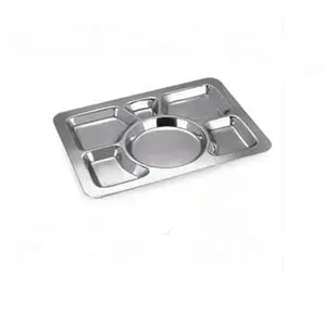 Stainless Steel Rectangle Mess Tray