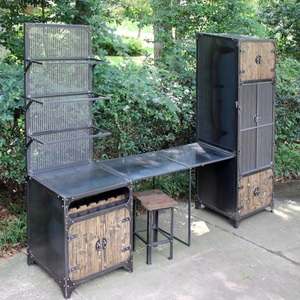 Meubles de salle à manger industriels au design moderne antique pour bureau à domicile pour tables à usage domestique - Product Image 3