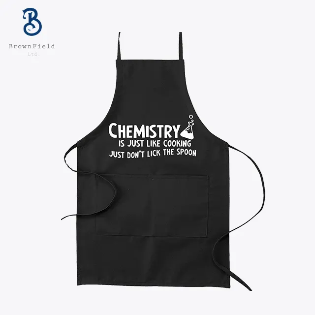 Denim Kitchen Waxed Leather PVC Jeans Lead BBQ Christmas Cotton Cooking Tool Barber Cross Industrial Apron