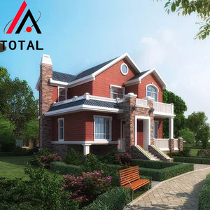 Cường độ cao nhúng nóng mạ kẽm đúc sẵn khung thép nhẹ biệt thự Morden nhà - Product Image 4