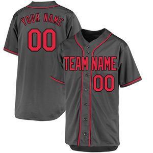 Maillots de baseball et de softball personnalisés de qualité supérieure, uniformes unisexes grandes tailles, respirants, séchage rapide, impression numérique, OEM, tendance - Product Image 6